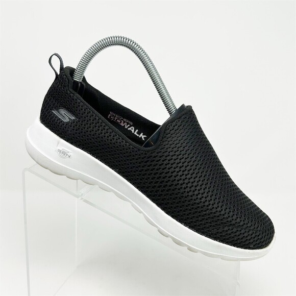 Skechers Shoes - Skechers GOwalk Joy Women's Slip-On Walking Shoes Black White Lightweight Size 7